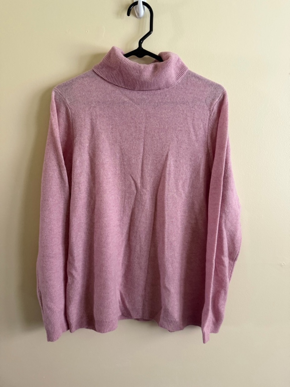 Charter Club Cashmere Light Pink Turtleneck Sweater